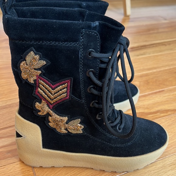 Ash black boots with nude sole size 36 NWOT - Picture 5 of 6